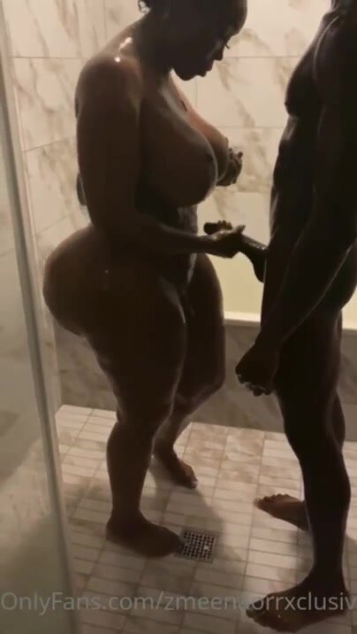 alyssa bug recommends Ebony Porn Shower