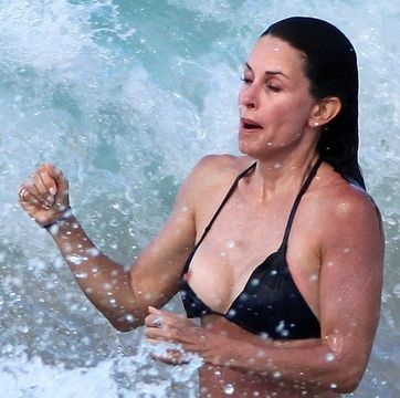 Best of Courtney cox nips