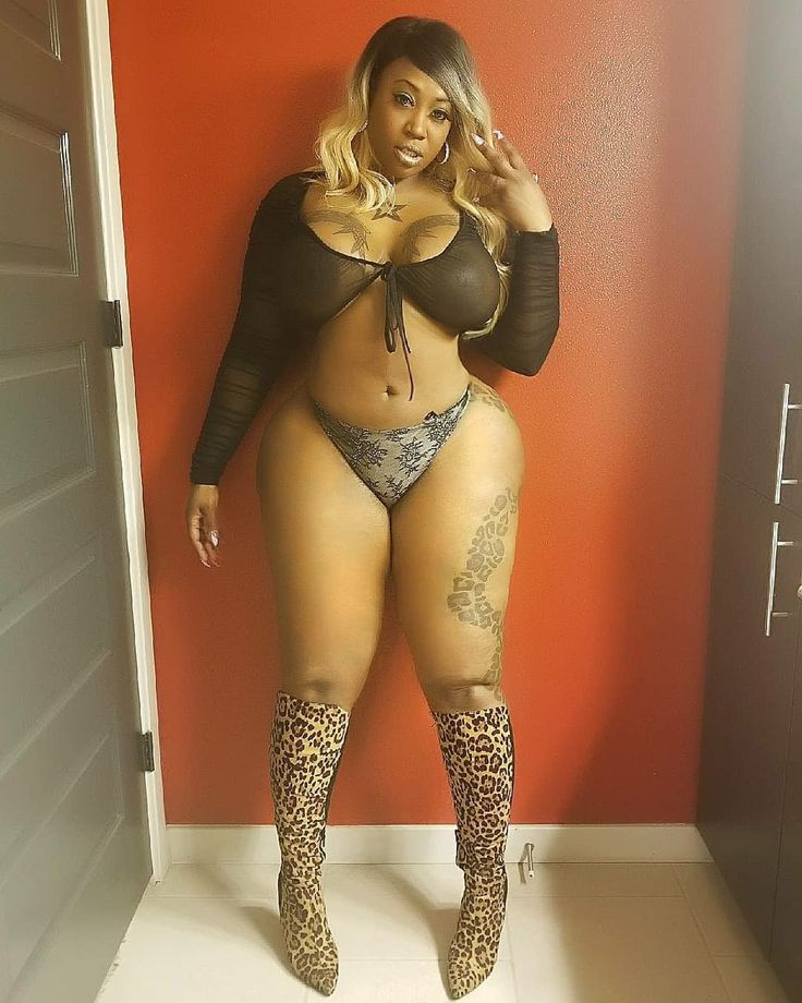 ebony bbw strip