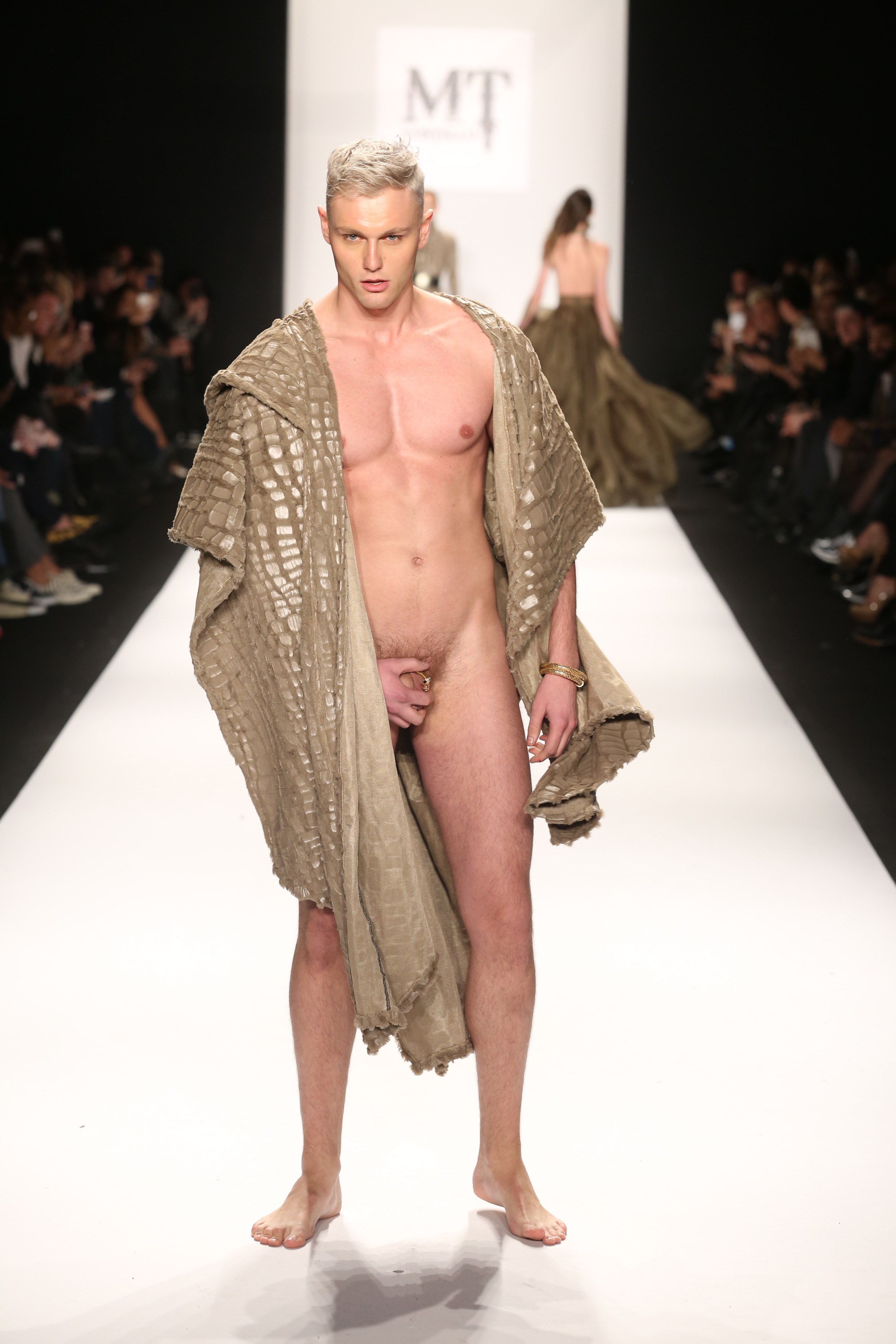 Naked In Fashion Show blake bishop