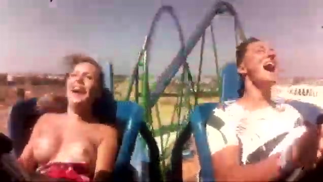 chris yeakey recommends tits on a roller coaster pic