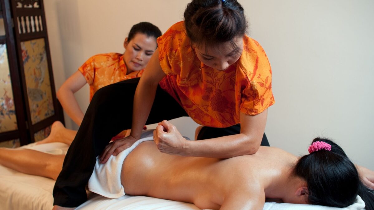 hidden camera thai massage