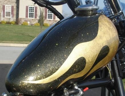 don shade add photo honey gold motorcycle