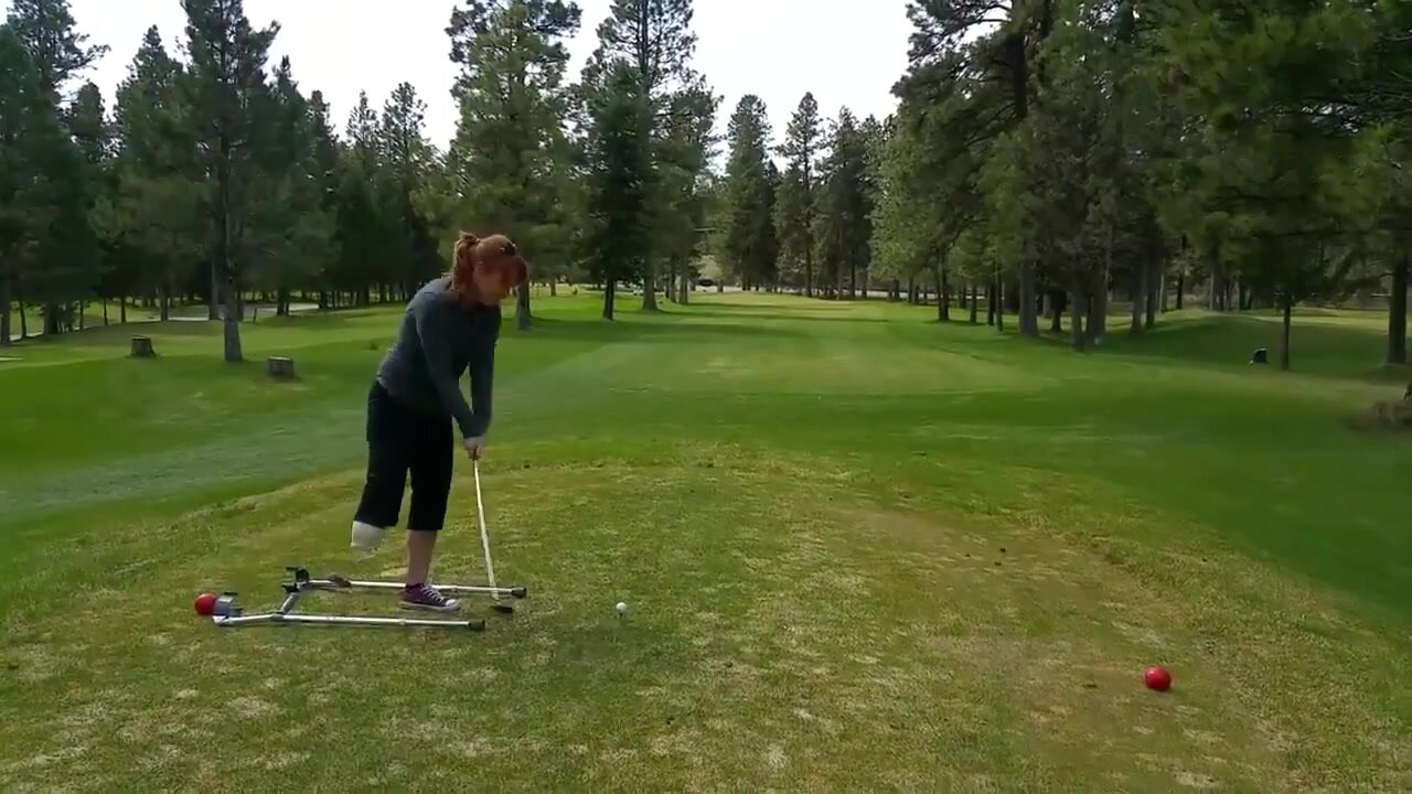 Milf Golfing sea raw