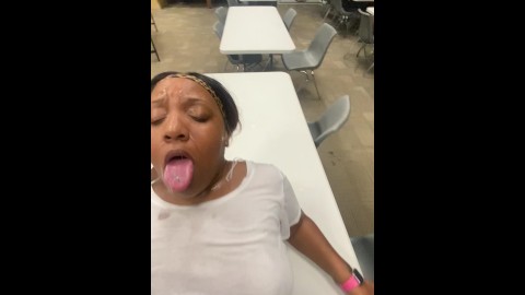 Best of Ebony spit porn