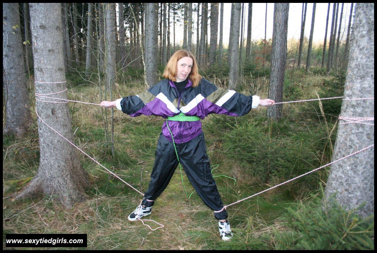 brittany telford share forest bondage photos