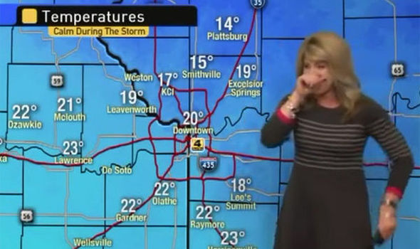 Best of Naked weather woman