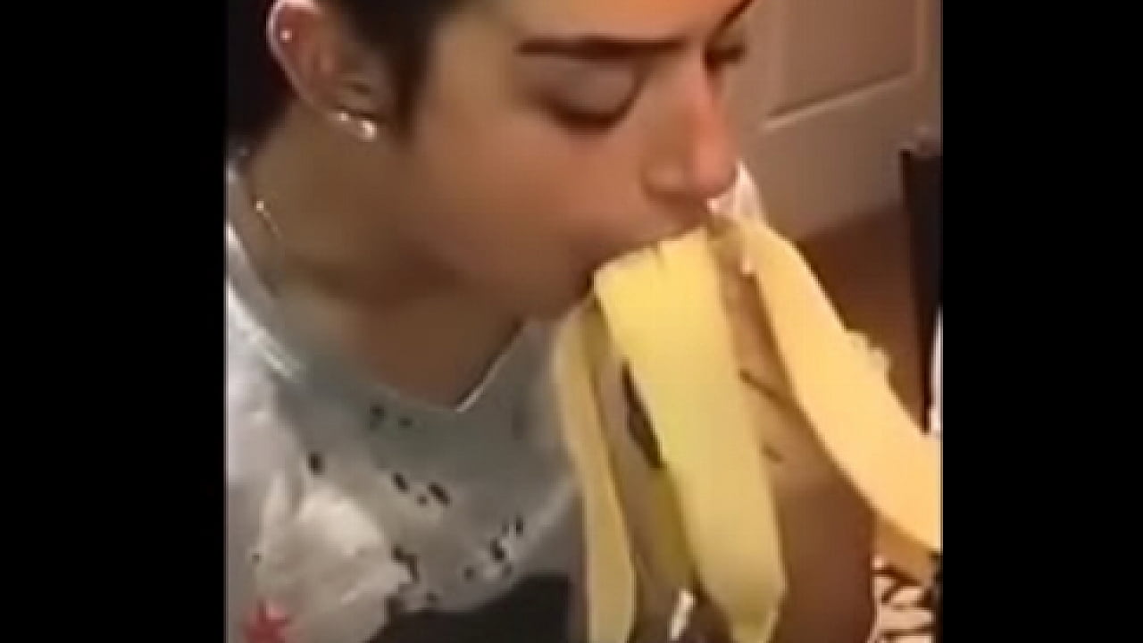 deep throating banana