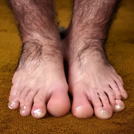 Hairy Men Feet com brampton