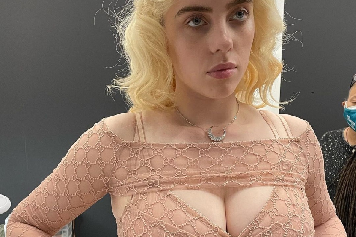 charles adomakoh share billie eilish boob pics photos