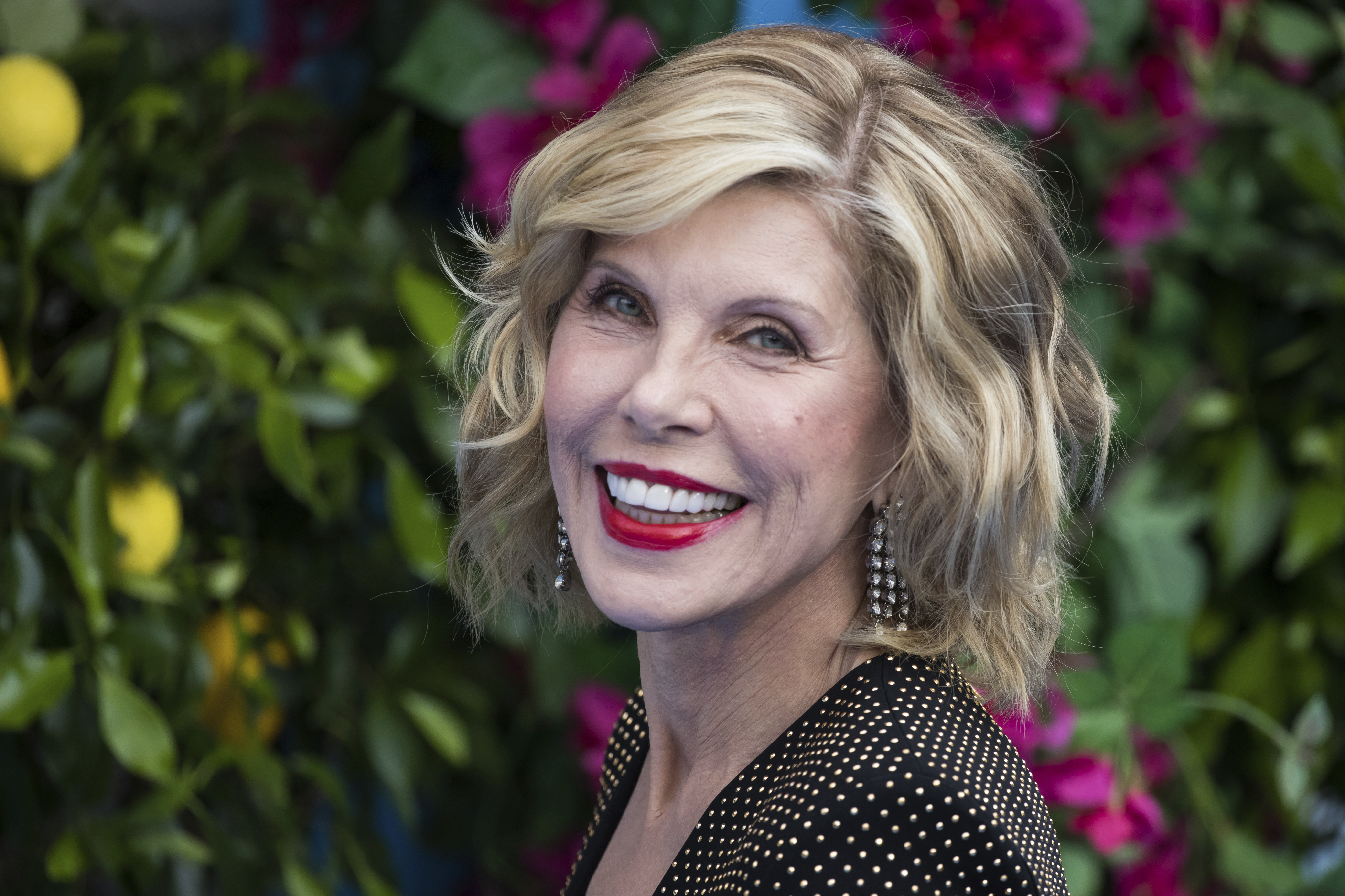 dan gilboa share christine baranski hot photos