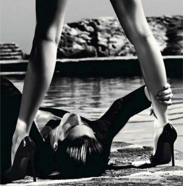 submissive in heels