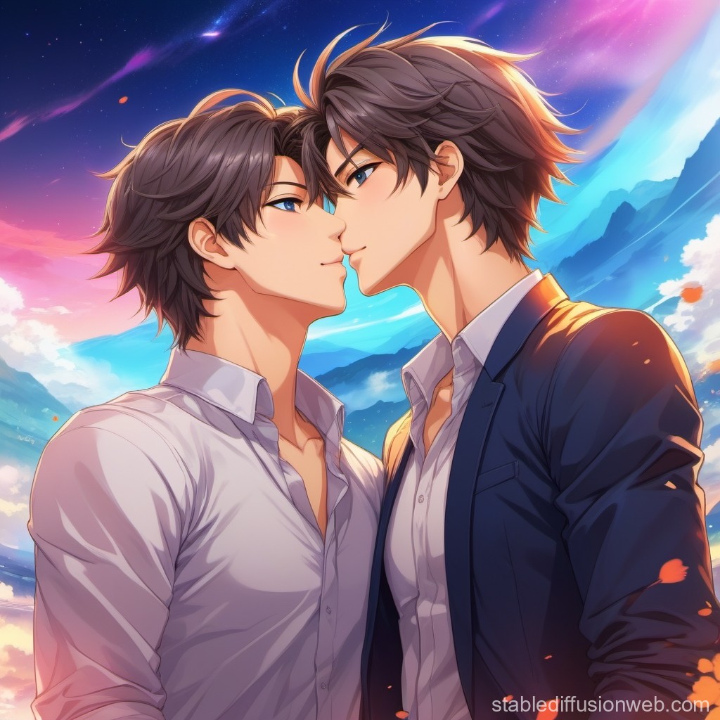 akhmad rosyadi recommends Two Anime Guys Kissing