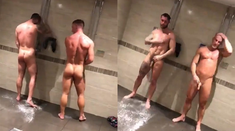 byron fulton recommends Gym Shower Cock