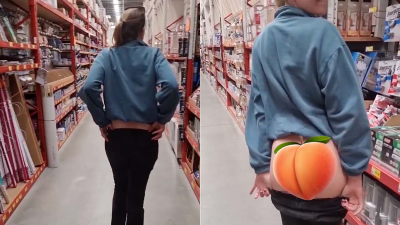 Best of Booty flashing in public