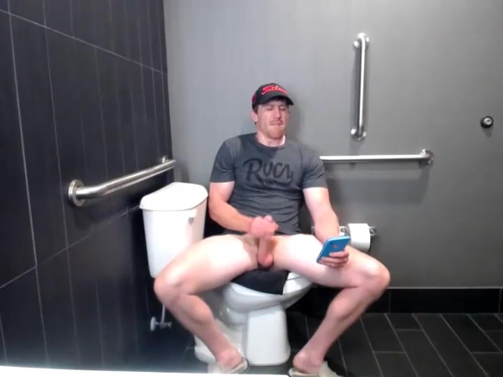 cumming in toilet