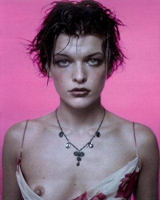 milla jovovich nude photos