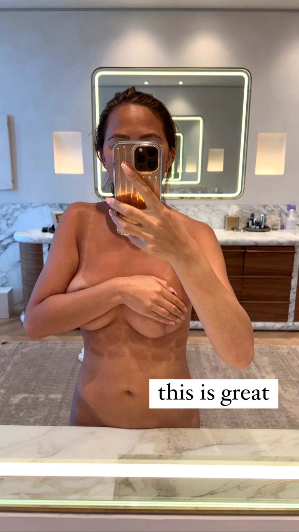 crystal olivera recommends perky tan tits pic