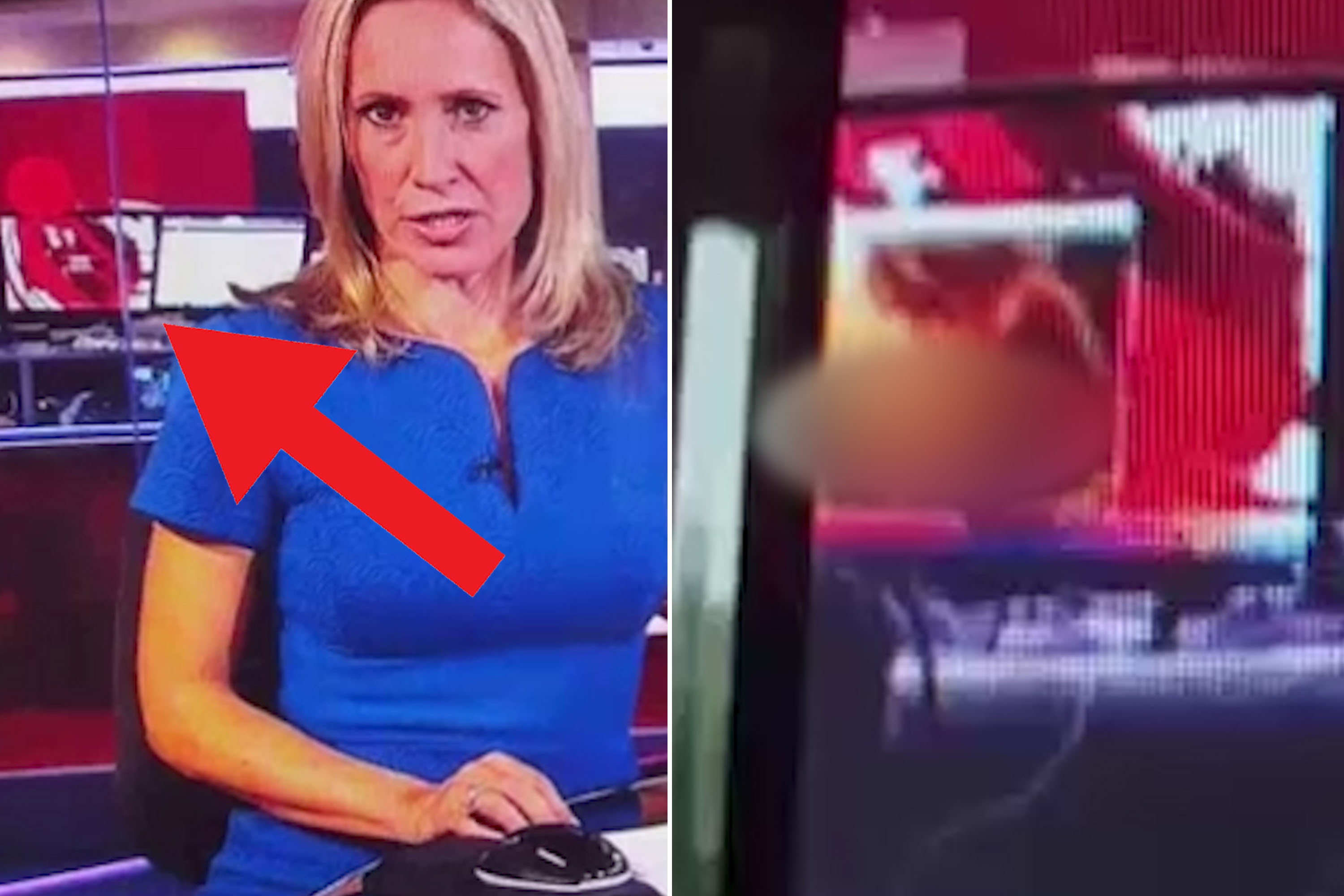 Best of News reporter undressing