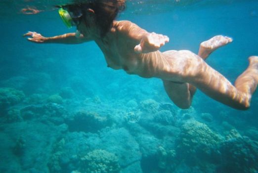 nude snorkelers