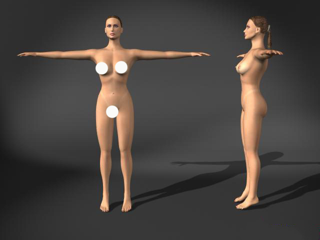 Best of 3d women nude