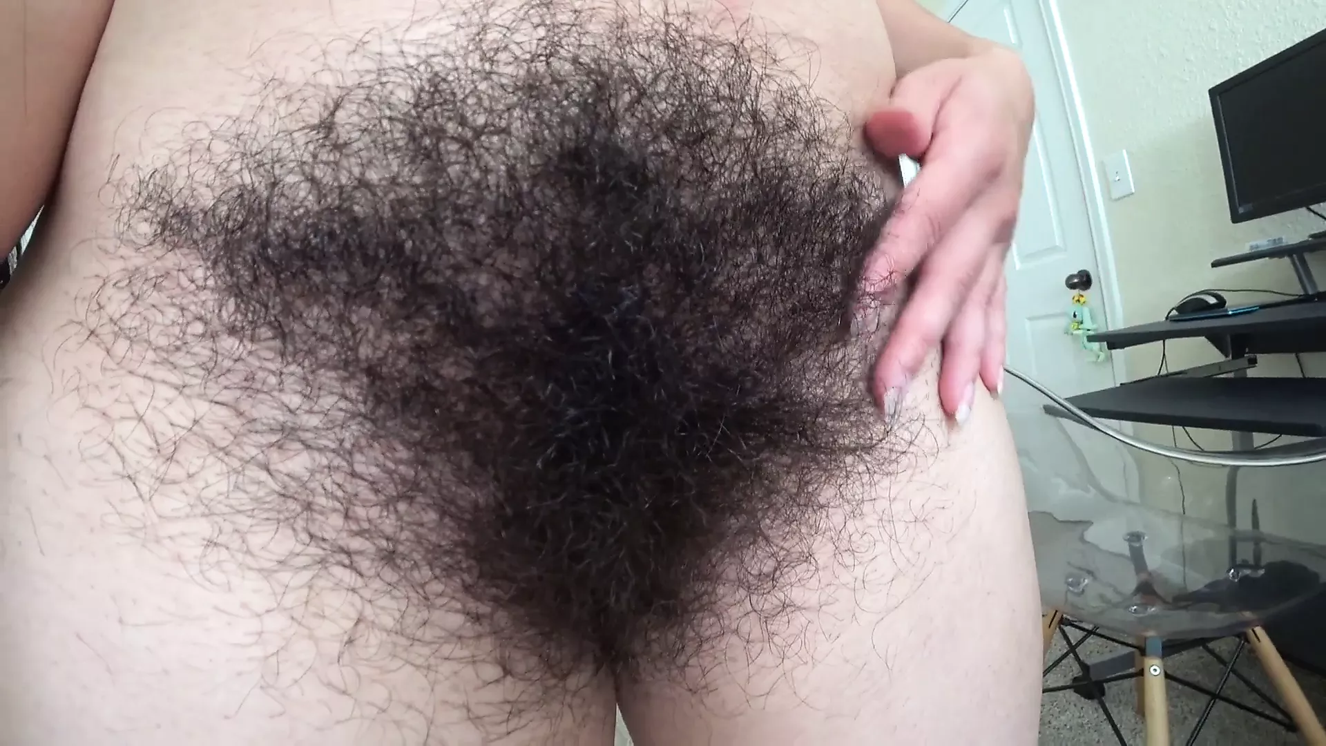 very hairy nude women