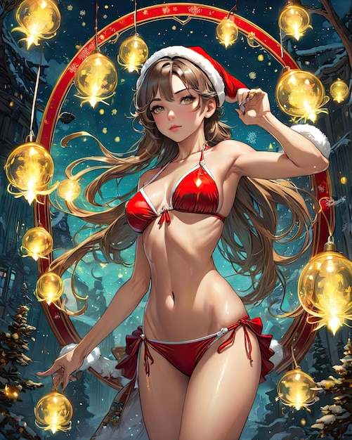 Best of Sexy anime santa