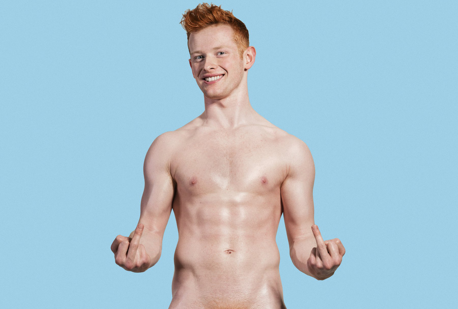 nude ginger men