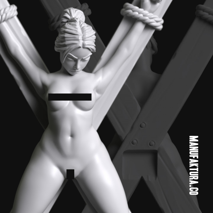 anita rocheleau recommends nude women crucified pic