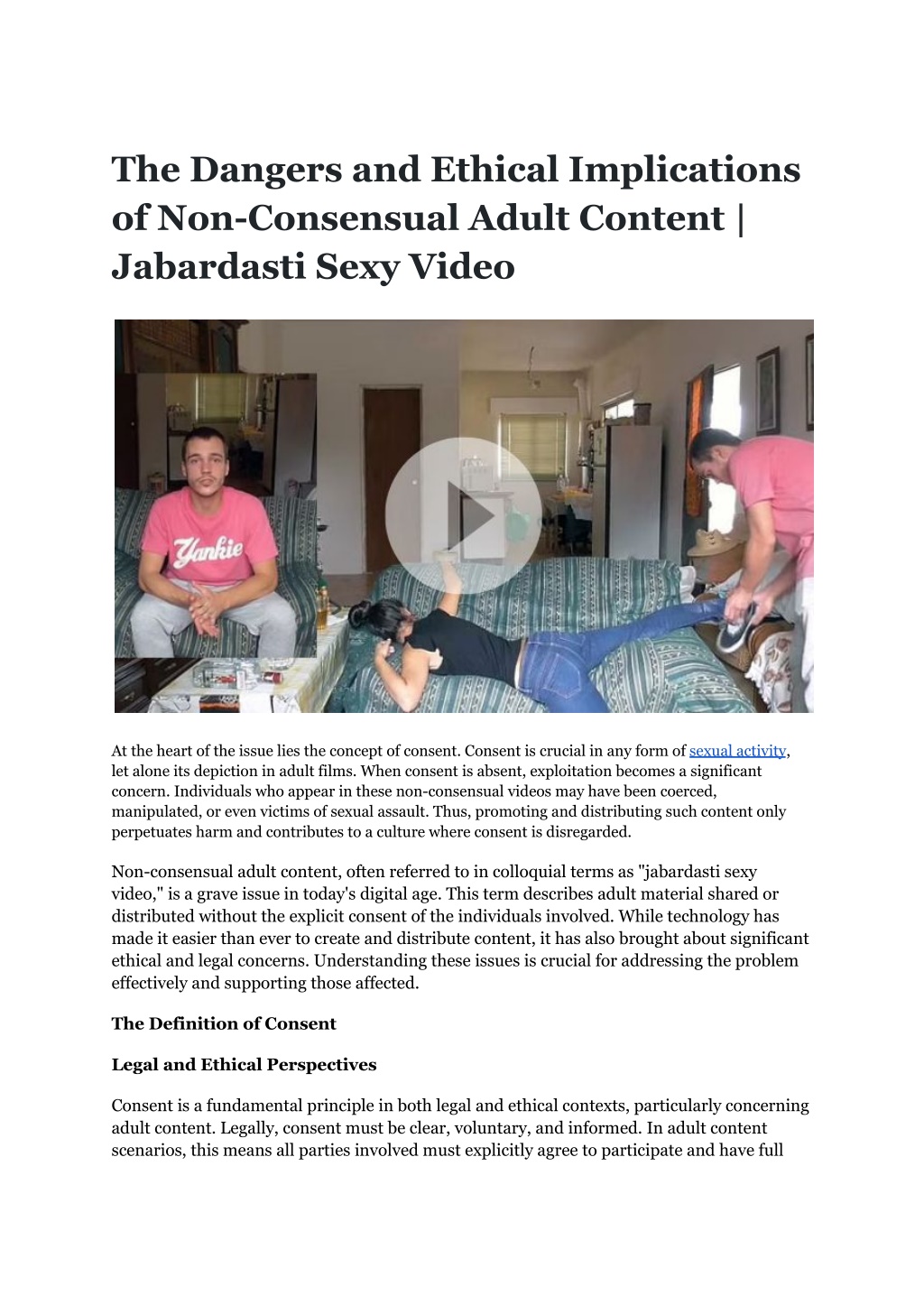 Best of Consensual non consent videos