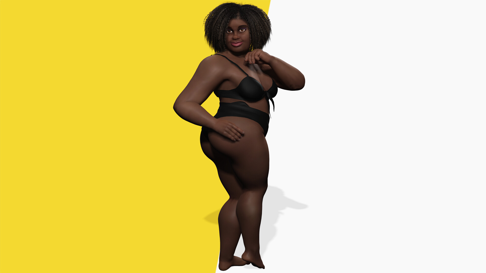 fat naked black women