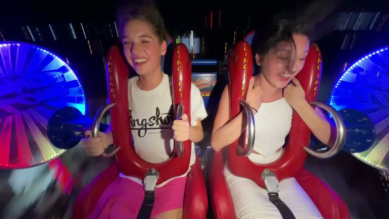 denise ruz recommends Slingshot Ride Boobs