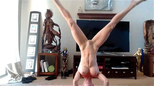 bernard yew recommends blonde nude yoga pic