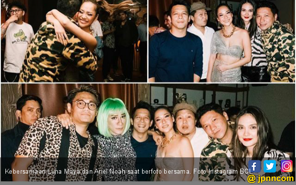 aimee monteith share luna maya dan ariel photos