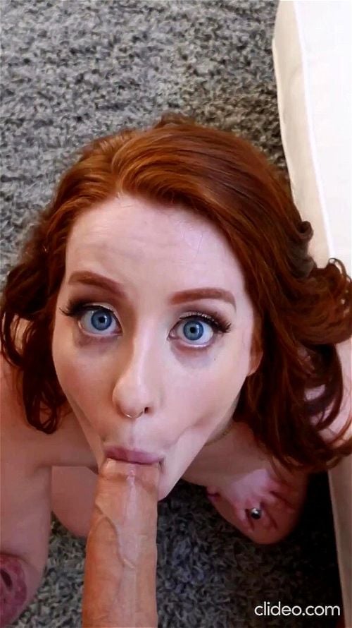 Red Head Milf Blow Job best boobs