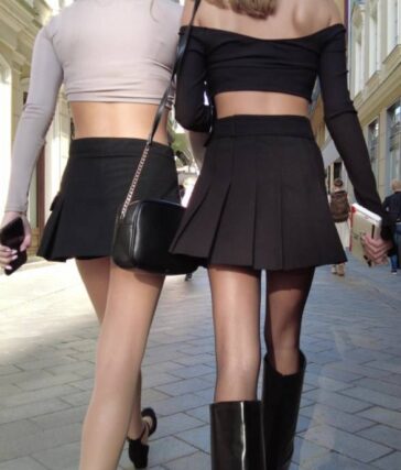 Best of Teens in skirts porn