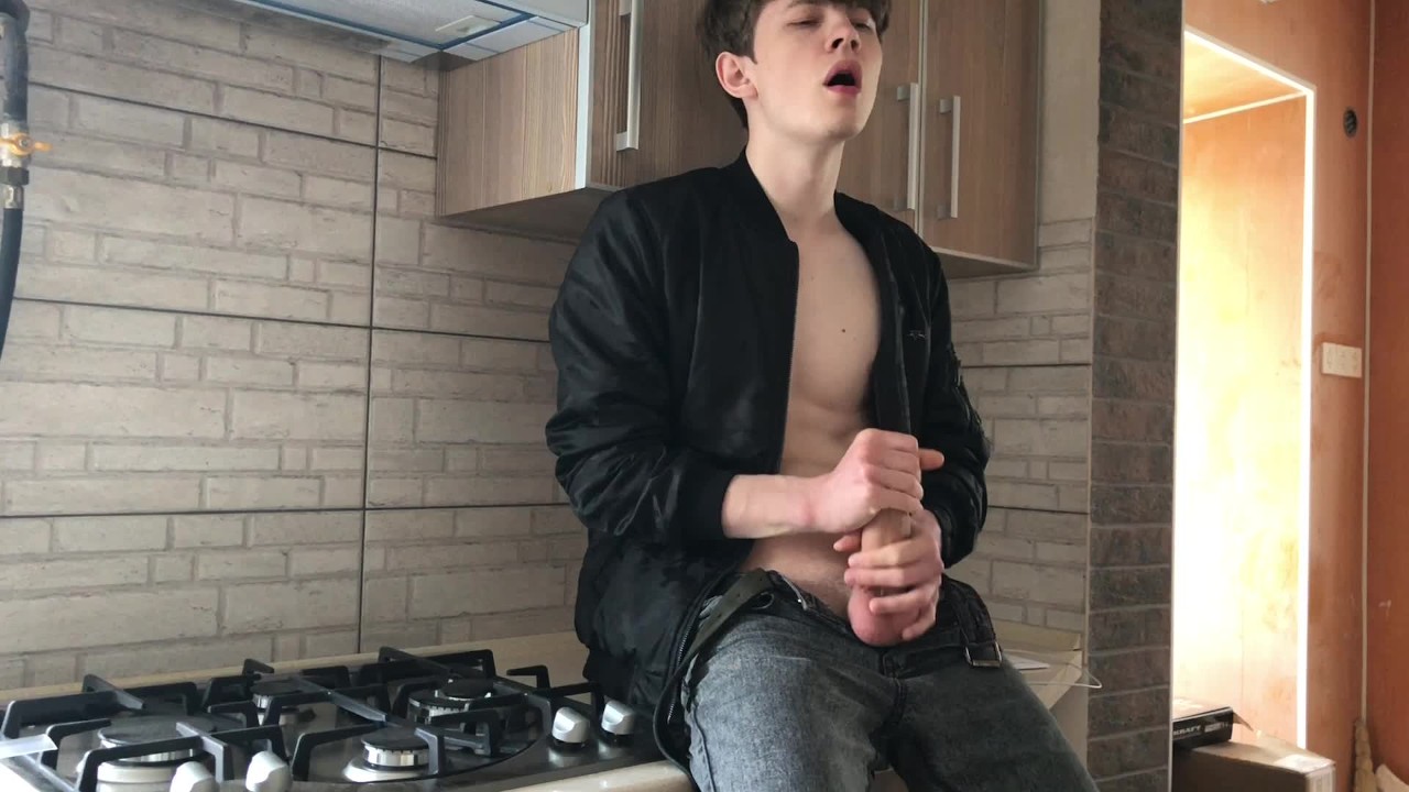 dad and son jerk off together