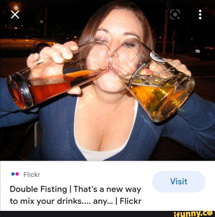 ariana cisneros recommends Double Fisting Drinks