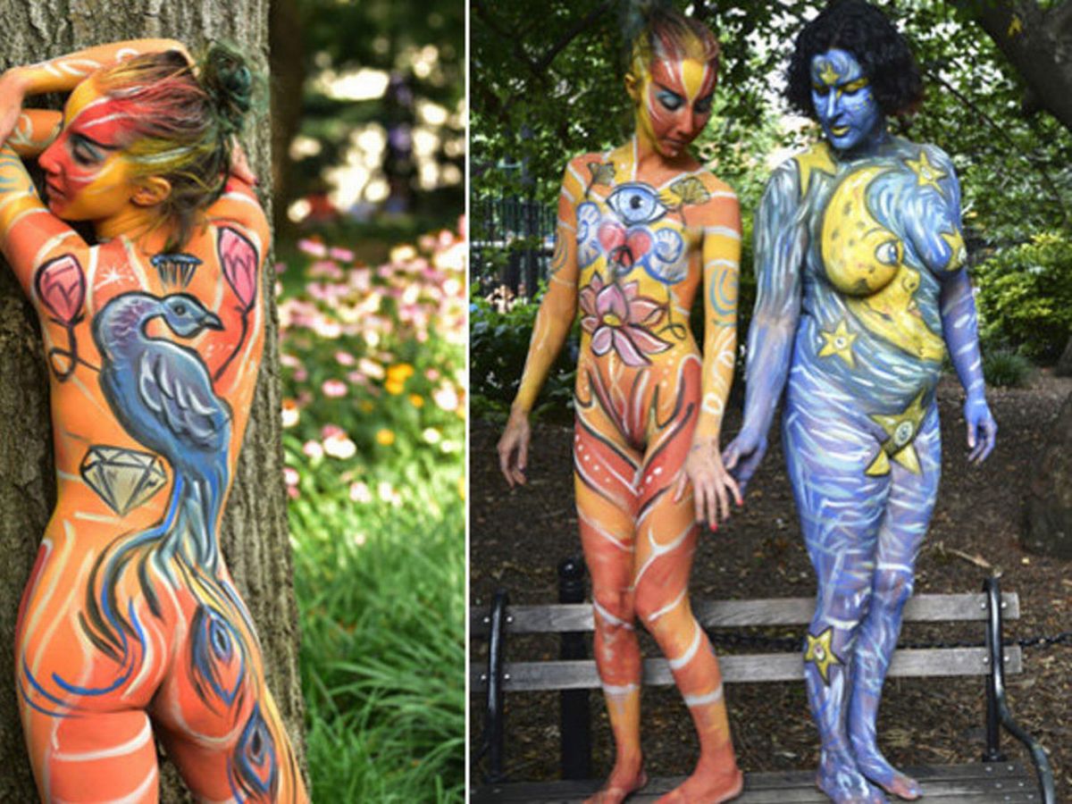 carla dagostino recommends body paint nudists pic