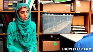 david mandich add photo shoplyfter hijab