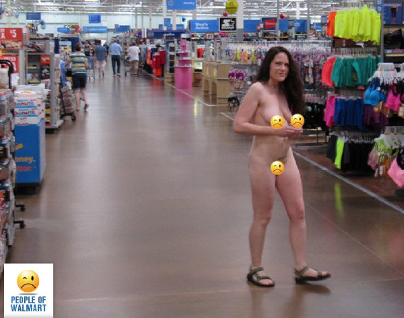 walmart naked women