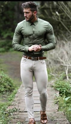 male bulge pants