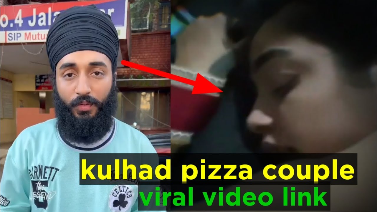 allie kae add photo punjabi couple kulhad pizza viral video