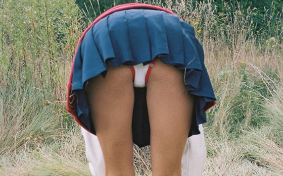 panty bend over