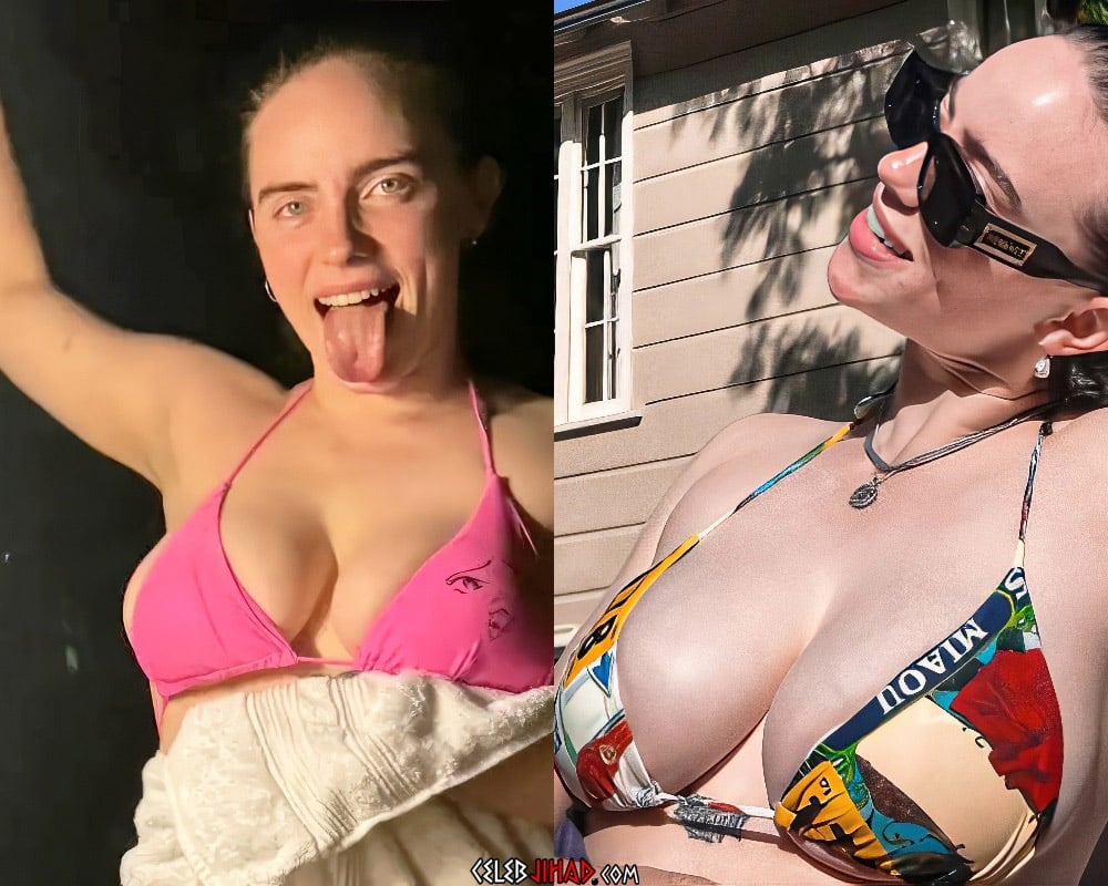 archibald mensah share billie eilish boobs leaked photos