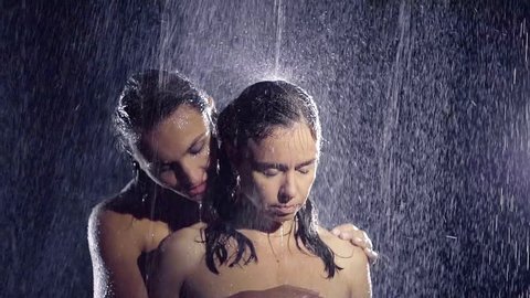 Lesbian Shower Seduce publicznych filmy