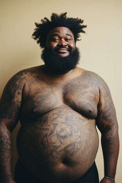 fat man black