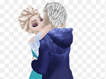 Elsa And Jack Frost Kissing small handjob