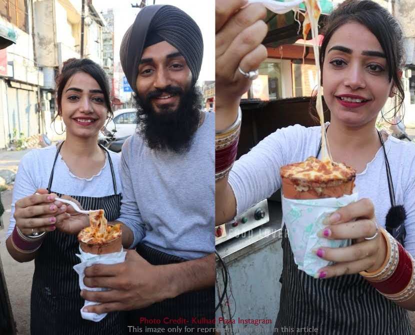 andrew fadale recommends punjabi couple kulhad pizza viral video pic