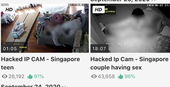 hacked home cameras porn